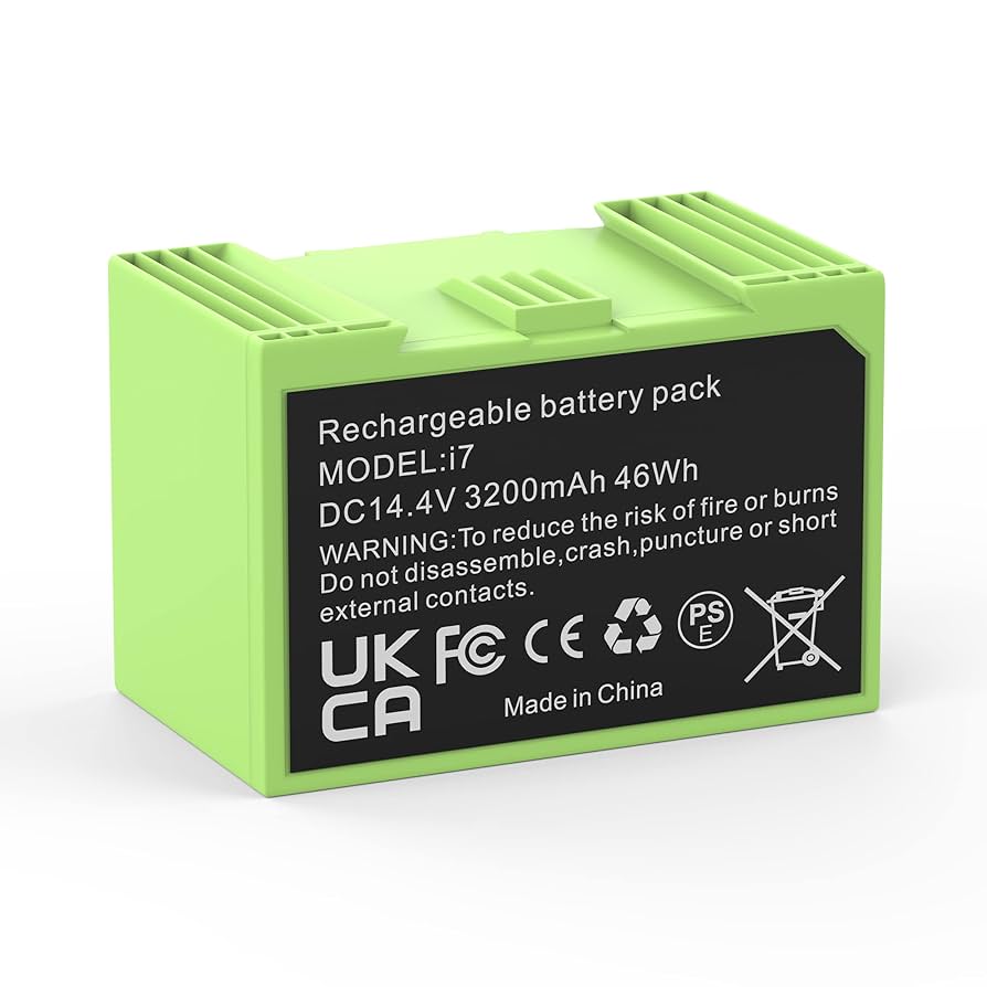 Amazon.com: HFLRZZ 14.4V 3200mAh i7 Battery Compatible with